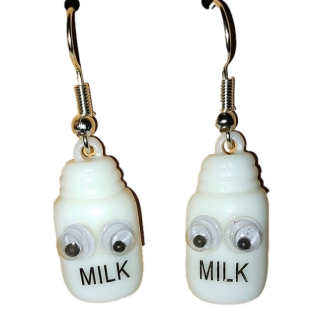 Super cute milk earrings For Adults And Kids - Picture 1 of 7
